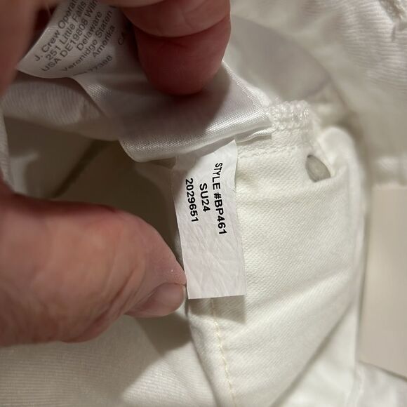 J. Crew BP461 Slim wide-leg jean in white wash NWT - Picture 12 of 12